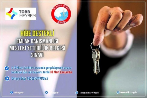 SORUMLU EMLAK DANIŞMANI SINAVLARI DEVAM EDİYOR