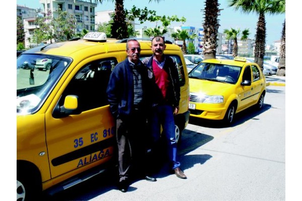 Aliağa da ticari taksici esnafı çok dertli