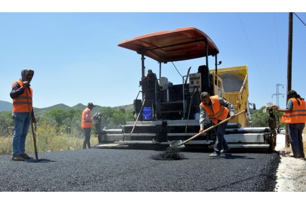 BELEDİYE ASFALT ÇALIŞMALARINA BAŞLADI