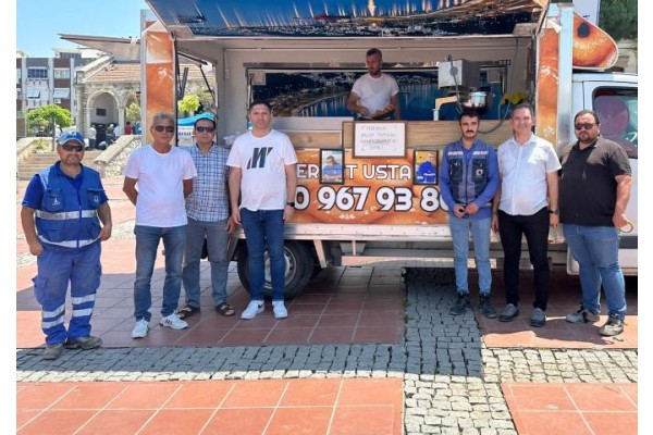 İZSU personelinden lokma hayrı