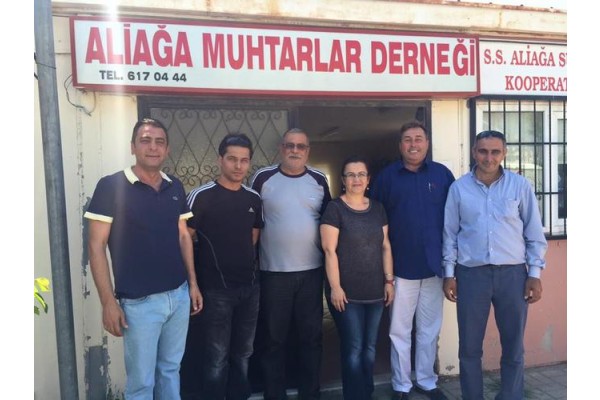 MUHTARLAR DERNEĞİNDE NÖBET DEĞİŞİMİ