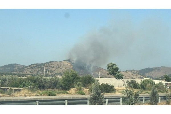 MENEMEN’DE KIRSAL ALANDA YANGIN