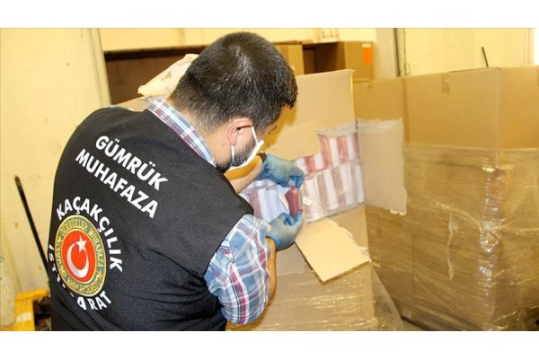 8 milyar liralık kaçak eşya ele geçirildi