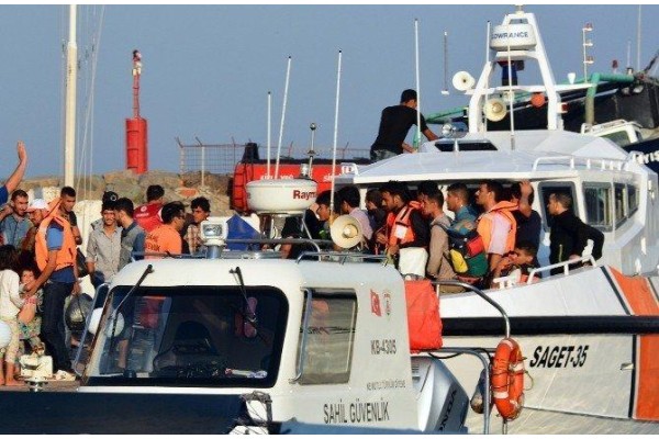 Ege Denizi'nde yasa dışı geçişler