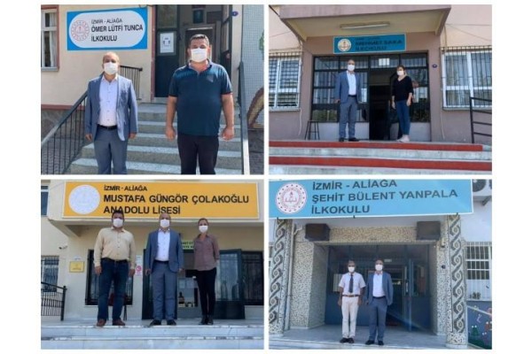 YENİ MÜDÜR OKUL ZİYARETLERİNDE