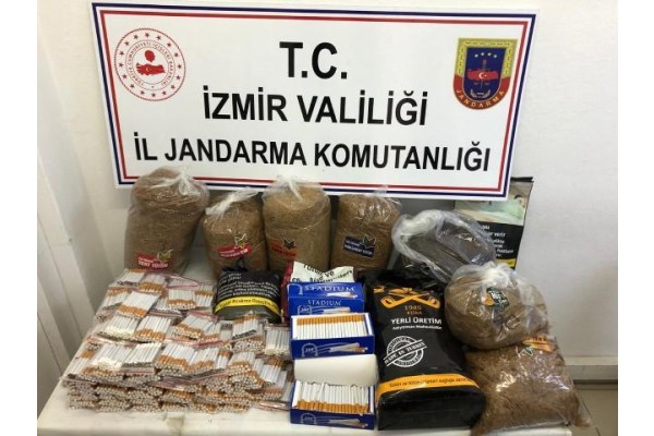 YENİ ŞAKRAN’DA KAÇAK TÜTÜN VE SİGARA OPERASYONU