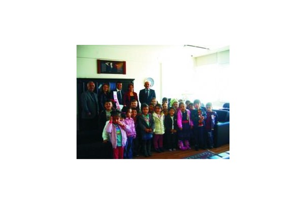 MİNİKLERDEN BÜYÜK ZİYARET