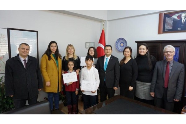 DYNED KASIM AYI ŞAMPİYONLARI BELGELERİNİ ALDI