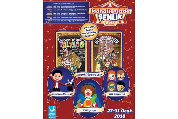 BELEDİYEDEN ÇOCUKLARA MAHALLE ŞENLİĞİ