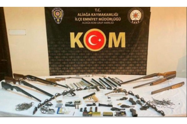 Kurusıkıdan bozma tabanca üreten kişi yakalandı