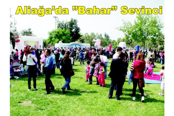 ALİAĞA’YA BAHAR GELDİ
