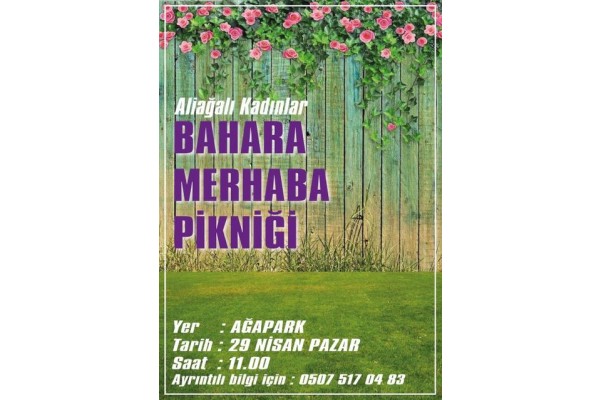 BAHARA MERHABA PİKNİĞİ