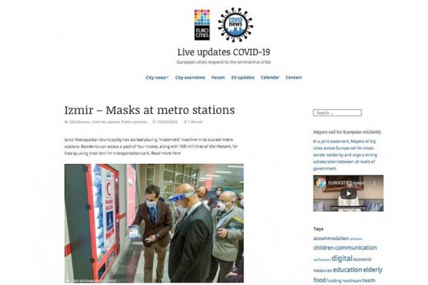 BÜYÜKŞEHİR BELEDİYESİ ULUSLARARASI BASINDA