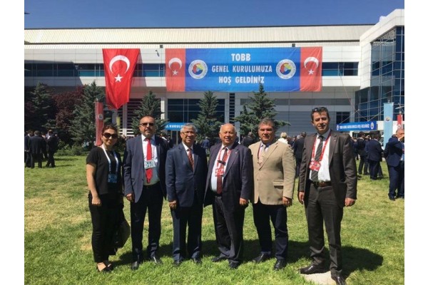 ALİAĞA TİCARET ODASI TOBB 73. GENEL KURULUNDA