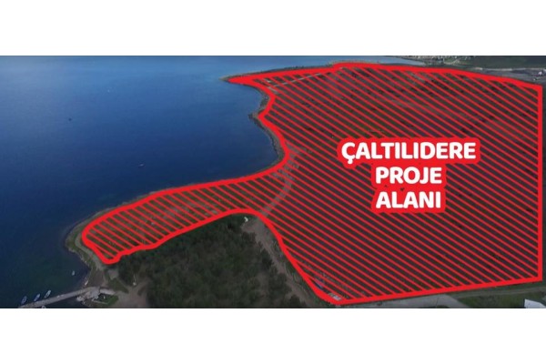 BELEDİYENİN ÇALTILIDERE PROJELERİ
