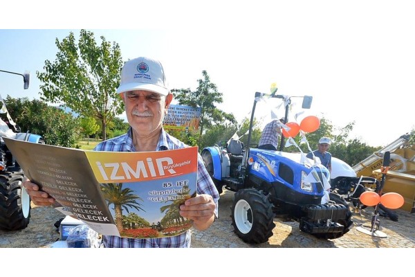 BÜYÜKŞEHİR’DEN ÜRETİCİYE MAKİNE DESTEĞİ