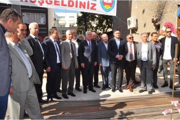 ESNAF SARAYI’NIN TEMELİ ATILDI