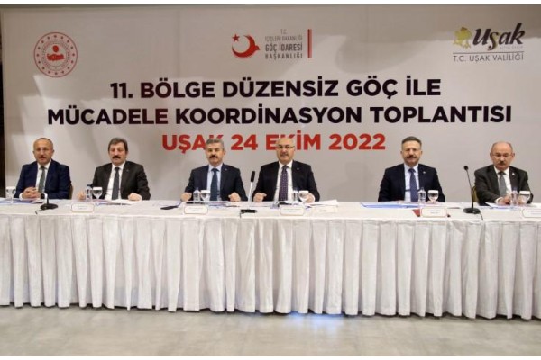 Düzensiz göçle mücadele için bir araya geldiler