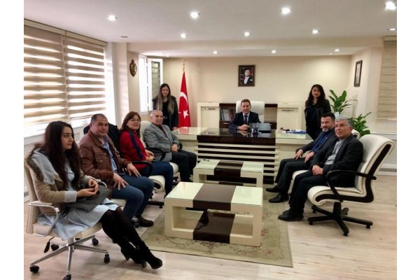 DSP’DEN KAYMAKAM YILMAZ’A ZİYARET