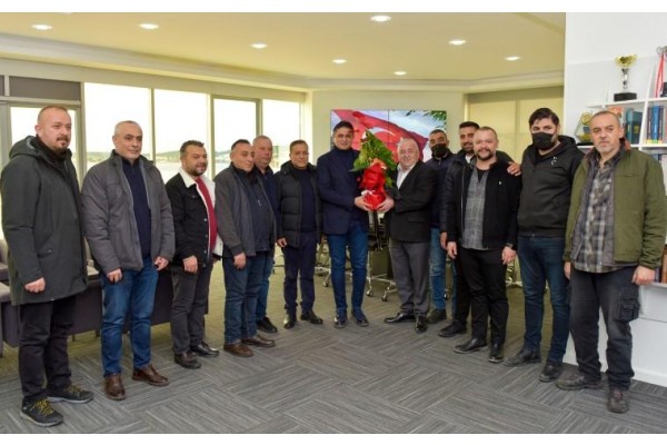 ESNAF ODASI YÖNETİMİNDEN ACAR’A ZİYARET