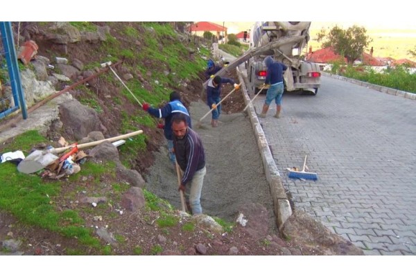 KIRSALDA ÇALIŞMALAR SÜRÜYOR