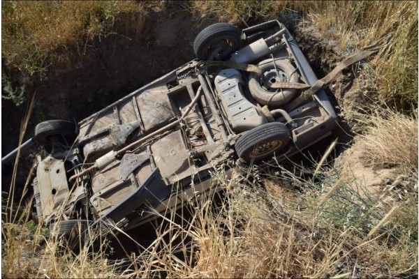 KAZA UCUZ ATLATILDI: 1 YARALI