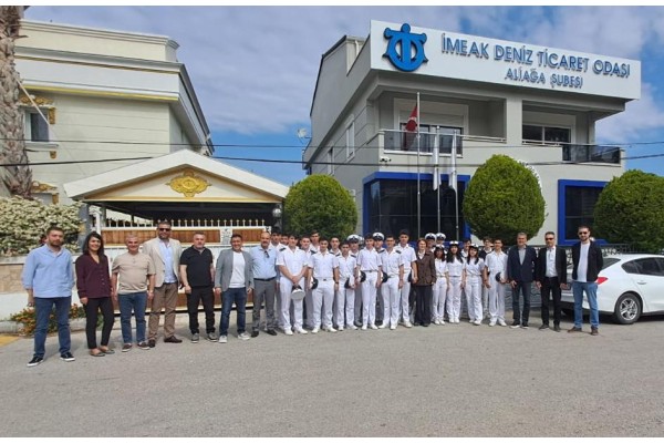 Denizcilik lisesinden DTO’ya ziyaret