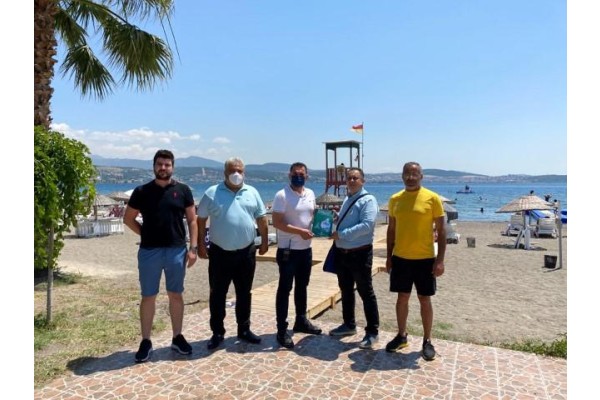 POLİS PLAJI’NA MAVİ BAYRAK GELİYOR