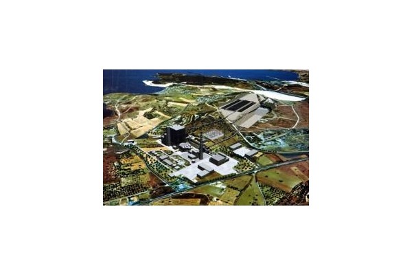 Termik santrale insan zincirli hayır