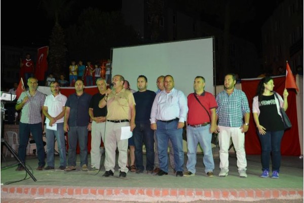 9. GECEDE SENDİKALARDAN KINAMA