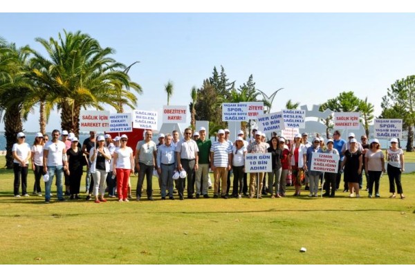 SAĞLIKLI YAŞAM İÇİN YÜRÜDÜLER