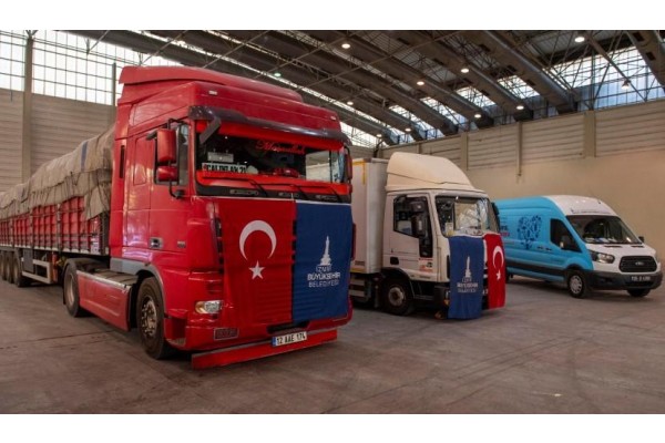 BÜYÜKŞEHİRDEN GİRESUN'A YARDIM