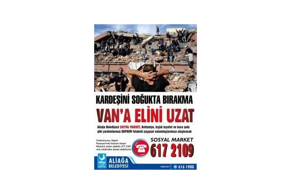 “Kardeşini soğukta bırakma, Van’a elini uzat”