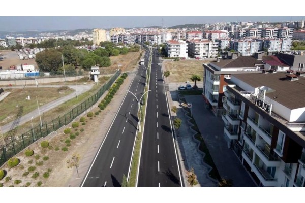 NECMETTİN GİRİTLİOĞLU CADDESİ YENİLENDİ