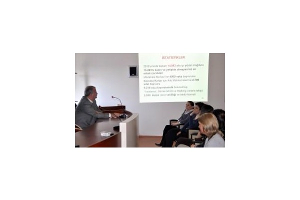 Kadına Şiddete  karşı eğitim verildi