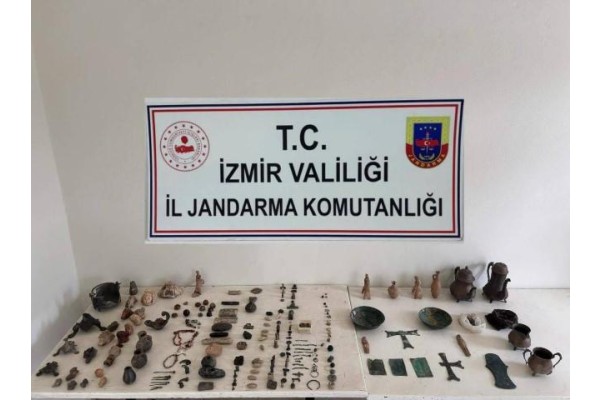 1004 parça tarihi eserle yakalandı!