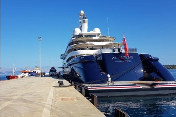 TECO’DAN LÜKS YATA YAKIT İKMALİ