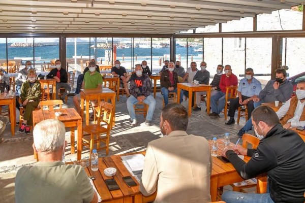 SAHİL BANDI ESNAFI İLE GÖRÜŞTÜ