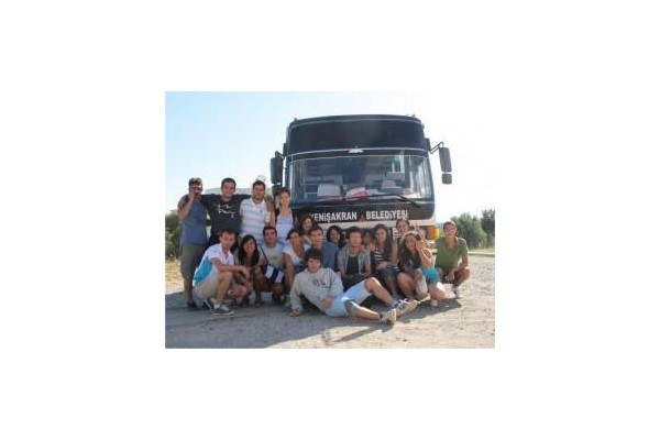 Gençler Aigai'yi ziyaret etti