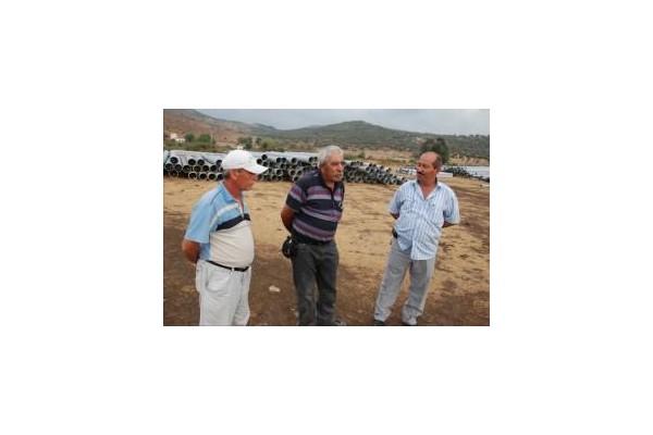 Gölet ve sulama projesi yılsonunda bitiyor