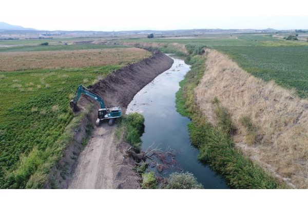 1 milyon 383 bin metreküp atık çıkarıldı