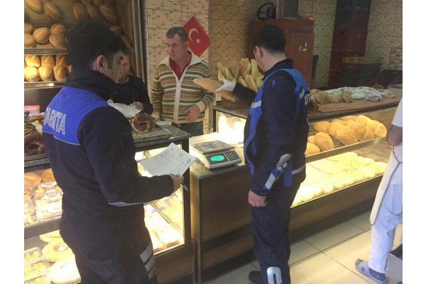 ZABITA EKİPLERİNDEN HİJYEN VE GRAMAJ DENETİMİ