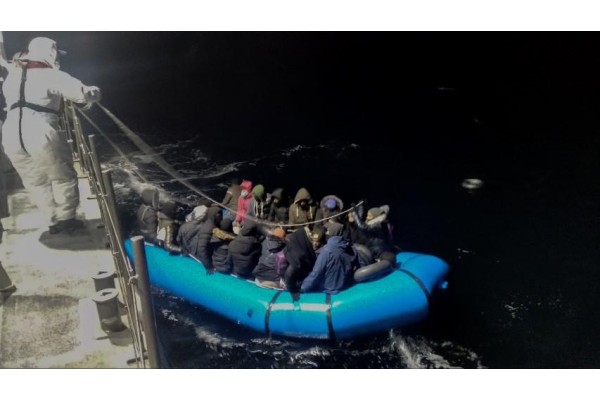 116 GÖÇMEN KURTARILDI