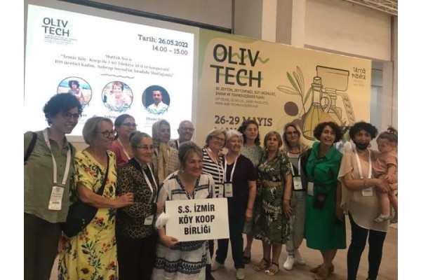 100 KADIN OLİVTECH FUARI'NDA
