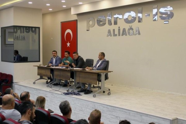 Tüpraş işçilerinin sorunları dinlendi