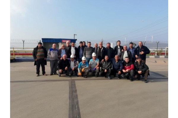 TANKER SÜRÜCÜLERİNE İŞ SAĞLIĞI VE GÜVENLİĞİ EĞİTİMİ