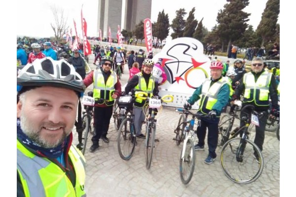 TARİHİN İZİNDE PEDAL ÇEVİRDİLER