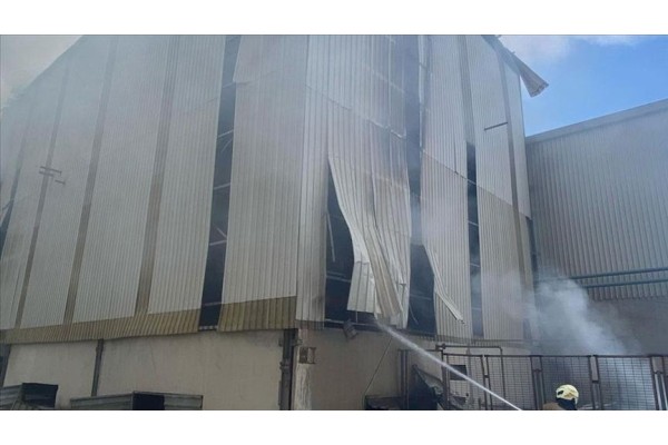 Fabrikadaki patlamada 1 işçi öldü, 4 işçi yaralandı