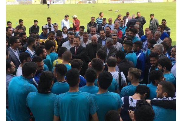 AKSOY, ŞAHİN İLE BİR ARAYA GELDİ