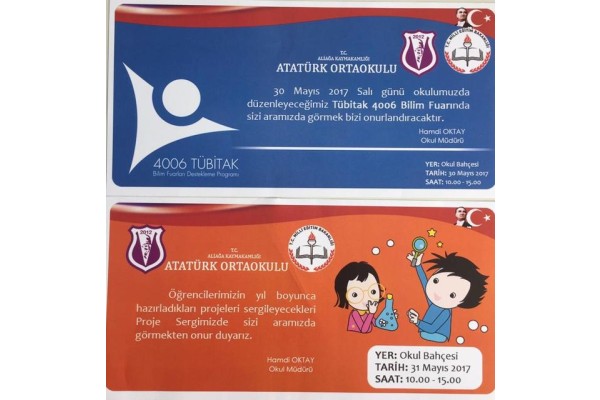 ATATÜRK ORTAOKULU’NDA BİLİM FUARI